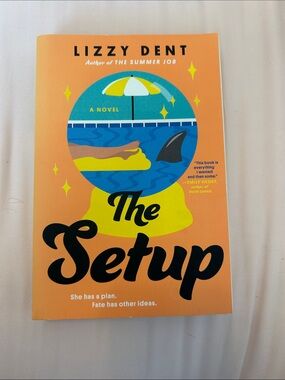 Lizzy Dent "The Setup" Paperback Novel - Orange Cover